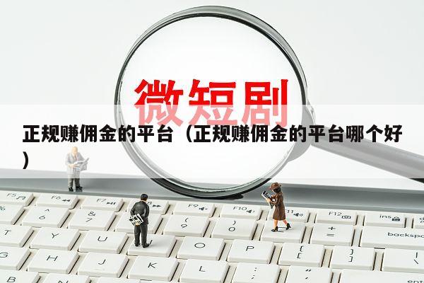 正规赚佣金的平台（正规赚佣金的平台哪个好）