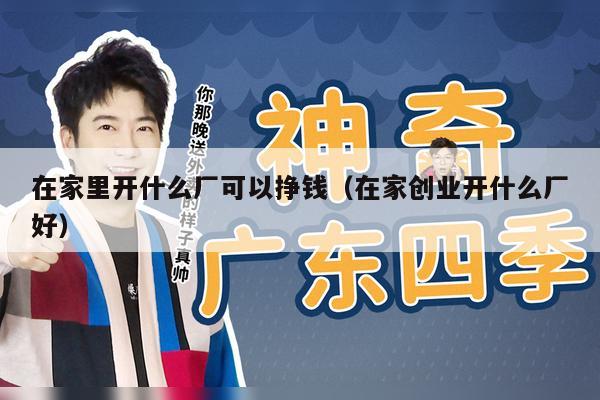 在家里开什么厂可以挣钱（在家创业开什么厂好）