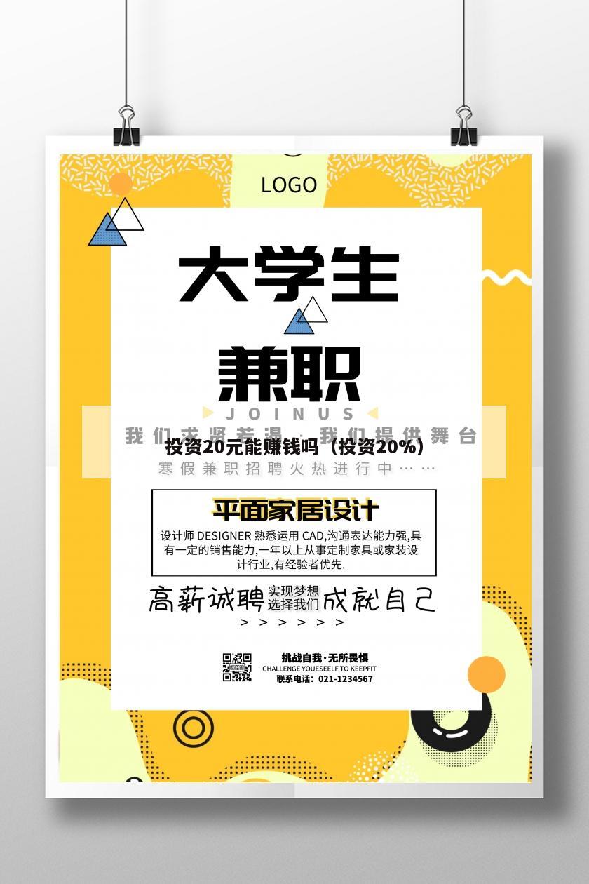 投资20元能赚钱吗（投资20%）